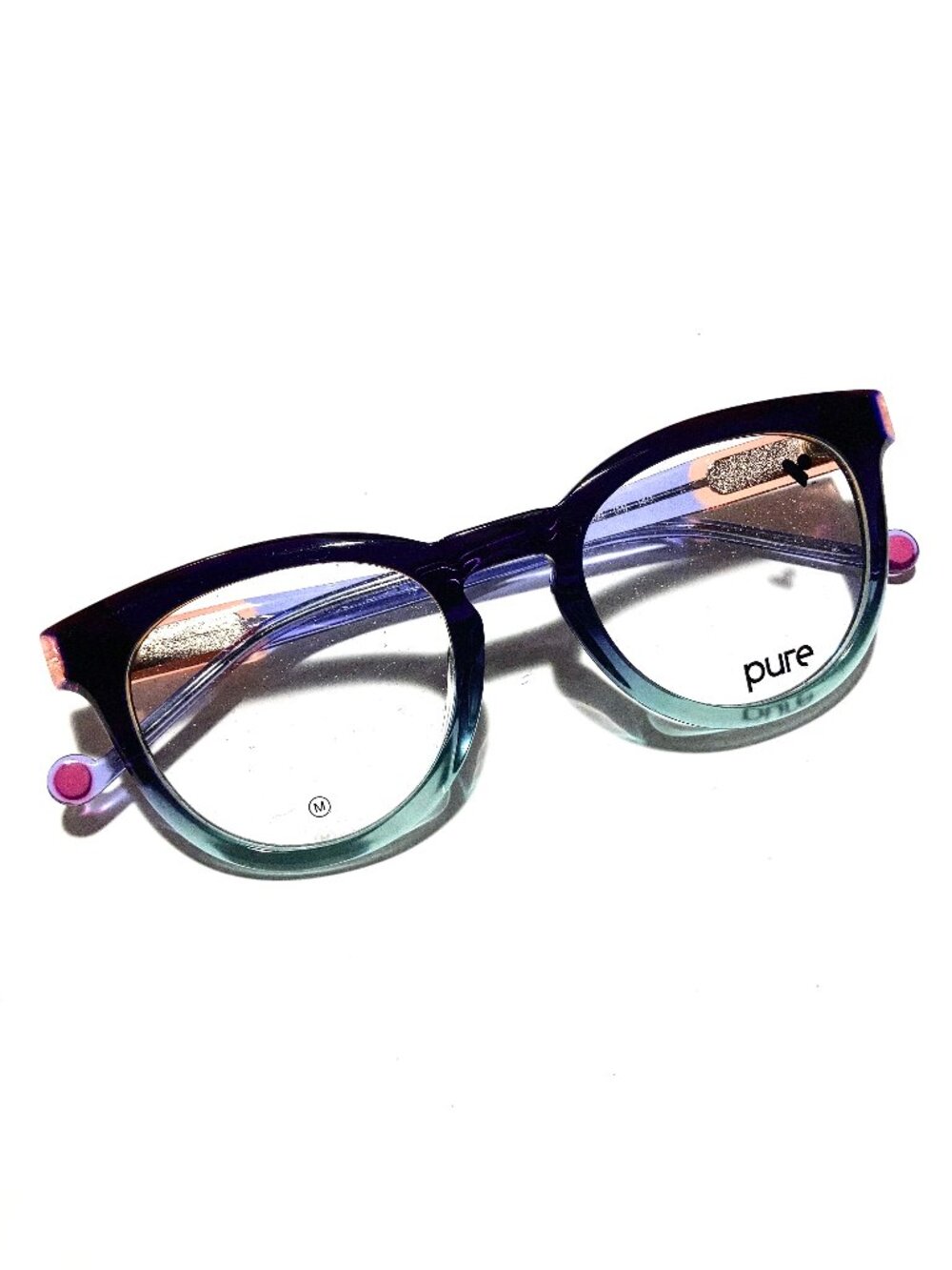 ‘Pure’ multi-color Eyeglass Frames P-7008 for Prescription NWT